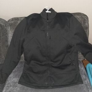 Scottevest Black Military-Style Field Jacket